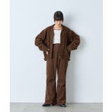 【Kastane】CORDUROY KNEE TUCK PANTS | PAL GROUP OUTLET | 詳細画像20 