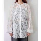 【Kastane】ドットレースボウタイブラウス | PAL GROUP OUTLET | 詳細画像33 