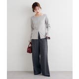 【Kastane】B ラメリブスリットトップス | PAL GROUP OUTLET | 詳細画像18 