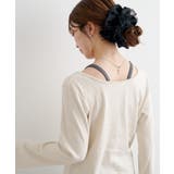 【Kastane】B ラメリブスリットトップス | PAL GROUP OUTLET | 詳細画像6 