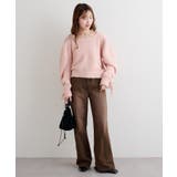 【Kastane】B リボンマトンスリーブニット | PAL GROUP OUTLET | 詳細画像21 