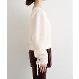 【Kastane】B リボンマトンスリーブニット | PAL GROUP OUTLET | 詳細画像29 