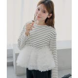 B/IVO | 【Chico】ボリュームチュールドッキングボーダーペプラムトップ… | PAL GROUP OUTLET