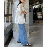 【CIAOPANIC TYPY】切替レースオーバー5分袖シャケット | PAL GROUP OUTLET | 詳細画像9 