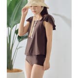 【CIAOPANIC TYPY】ショルダーフリル水着2点セット | PAL GROUP OUTLET | 詳細画像5 