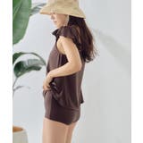 【CIAOPANIC TYPY】ショルダーフリル水着2点セット | PAL GROUP OUTLET | 詳細画像6 