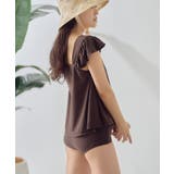 【CIAOPANIC TYPY】ショルダーフリル水着2点セット | PAL GROUP OUTLET | 詳細画像7 