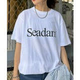 WHITE | 【CIAOPANIC TYPY】SEADAMロゴTEE | PAL GROUP OUTLET