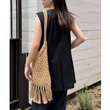 【CIAOPANIC TYPY】ノーカラーリネン混ジレ | PAL GROUP OUTLET | 詳細画像6 