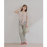 【Chico】パフスリーブドロップフリルBL | PAL GROUP OUTLET | 詳細画像3 