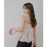 【Chico】紐取り外しペプラムドッキングベアトップ | PAL GROUP OUTLET | 詳細画像27 