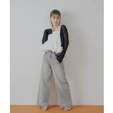 【Chico】紐取り外しペプラムドッキングベアトップ | PAL GROUP OUTLET | 詳細画像7 