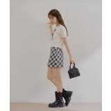 【Chico】チェックミニBOXSKT | PAL GROUP OUTLET | 詳細画像15 