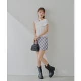 【Chico】チェックミニBOXSKT | PAL GROUP OUTLET | 詳細画像3 