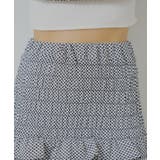 【Chico】ギンガムフリルデザインシャーリングSK | PAL GROUP OUTLET | 詳細画像23 