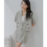 【Chico】半袖ダブルジャケット | PAL GROUP OUTLET | 詳細画像22 