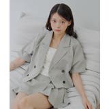 BEI | 【Chico】半袖ダブルジャケット | PAL GROUP OUTLET