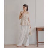 【Chico】フロントボタンツイードノースリベスト | PAL GROUP OUTLET | 詳細画像33 