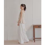 【Chico】フロントボタンツイードノースリベスト | PAL GROUP OUTLET | 詳細画像34 