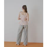 【Chico】フロントボタンツイードノースリベスト | PAL GROUP OUTLET | 詳細画像43 