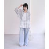 【mystic】シアーショートシャツ | PAL GROUP OUTLET | 詳細画像10 