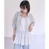 【mystic】シアーショートシャツ | PAL GROUP OUTLET | 詳細画像8 