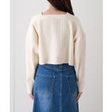 【mystic】Vワイドショートカーディガン | PAL GROUP OUTLET | 詳細画像9 