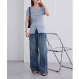 【mystic】オフショルデザイン半袖ニット | PAL GROUP OUTLET | 詳細画像6 