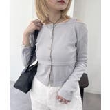 【mystic】蔀 配色テープリブロンT | PAL GROUP OUTLET | 詳細画像16 