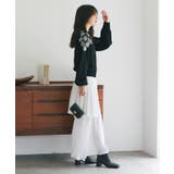 【La boutique BonBon】お花刺繍クロップドKN | PAL GROUP OUTLET | 詳細画像8 