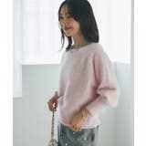 【La boutique BonBon】ヘアリーウールCA混オフショルKN | PAL GROUP OUTLET | 詳細画像10 