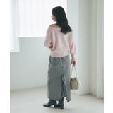 【La boutique BonBon】ヘアリーウールCA混オフショルKN | PAL GROUP OUTLET | 詳細画像21 
