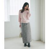 【La boutique BonBon】ヘアリーウールCA混オフショルKN | PAL GROUP OUTLET | 詳細画像22 