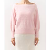 【La boutique BonBon】ヘアリーウールCA混オフショルKN | PAL GROUP OUTLET | 詳細画像26 