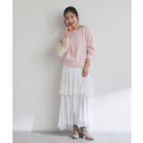 【La boutique BonBon】ヘアリーウールCA混オフショルKN | PAL GROUP OUTLET | 詳細画像5 