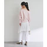 【La boutique BonBon】ヘアリーウールCA混オフショルKN | PAL GROUP OUTLET | 詳細画像7 