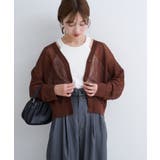 【Kastane】B シアーブークレカーディガン | PAL GROUP OUTLET | 詳細画像34 