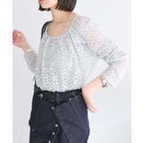 BLUレース | 【mystic】シアーチョーカーリボンロンT | PAL GROUP OUTLET