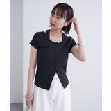 BLK | 【mystic】ホルターレイヤードフレンチ | PAL GROUP OUTLET