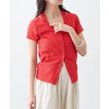 RED | 【mystic】ホルターレイヤードフレンチ | PAL GROUP OUTLET