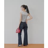 【Chico】レースドロップノースリリブT | PAL GROUP OUTLET | 詳細画像14 