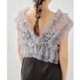 【Chico】チュールベスト+キャミOP | PAL GROUP OUTLET | 詳細画像30