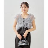 【Chico】チュールベスト+キャミOP | PAL GROUP OUTLET | 詳細画像5