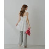 【Chico】肩リボンコットンレースフリルキャミOP | PAL GROUP OUTLET | 詳細画像14