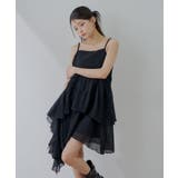 【Chico】ティアードサイドドロップフリルミニOP | PAL GROUP OUTLET | 詳細画像8