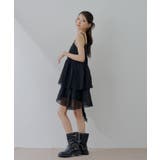【Chico】ティアードサイドドロップフリルミニOP | PAL GROUP OUTLET | 詳細画像10