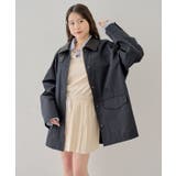 【Chico】襟レザーZIPトレンチJKT | PAL GROUP OUTLET | 詳細画像20 