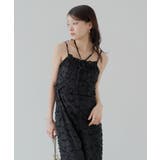 【Chico】シアーフラワーホルターネックベアサロペット | PAL GROUP OUTLET | 詳細画像11