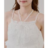 【Chico】シアーフラワーホルターネックベアサロペット | PAL GROUP OUTLET | 詳細画像27