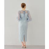 【Chico】配色シースルータイトロングドレス | PAL GROUP OUTLET | 詳細画像22 